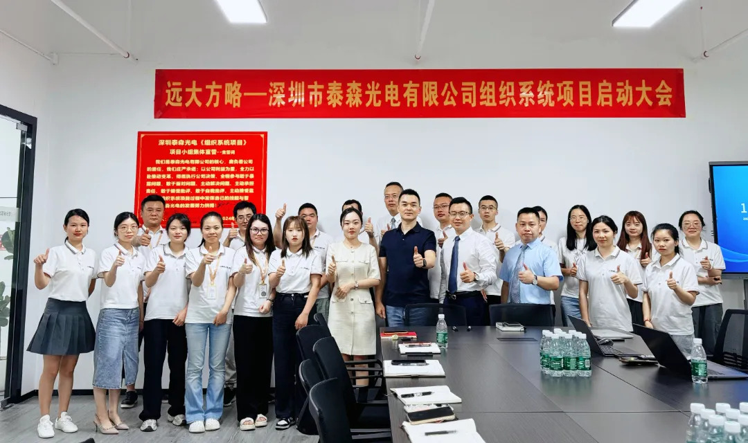LED显示屏行业 | 泰森光电携手远大方略启动《组织系统》星空官方站登录入口项目
